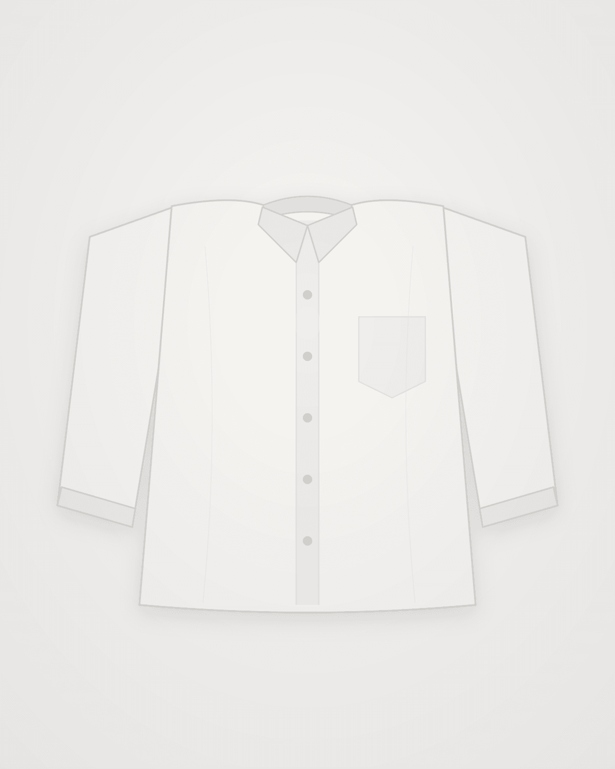 Pattern 01 in White, laid flat, front